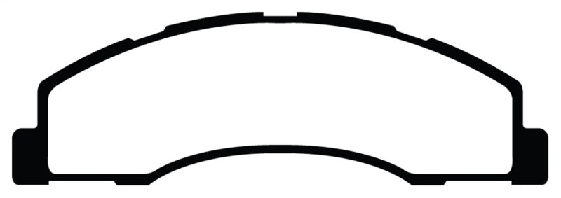 EBC Extra Duty Brake Pad Sets - EBC 08-14 Ford Econoline E150 4.6L Extra Duty Front Brake Pads