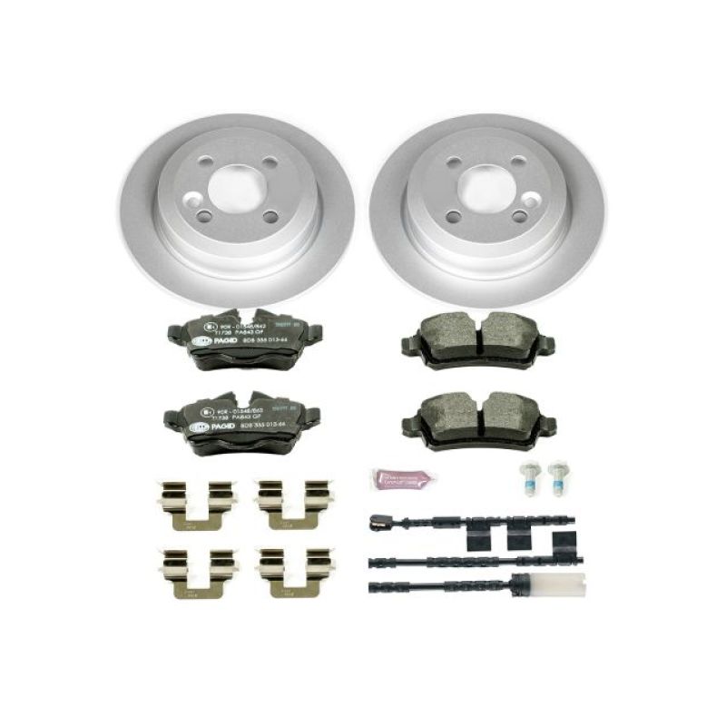 PSB Euro-Stop Kit - Power Stop 11-16 Mini Cooper Rear Euro-Stop Brake Kit