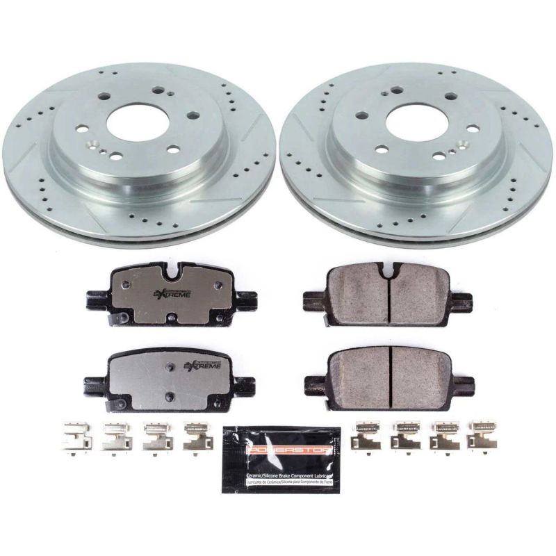 PSB Z36 Truck & Tow Kit - Power Stop 2019 Chevrolet Silverado 1500 Rear Z36 Truck & Tow Brake Kit