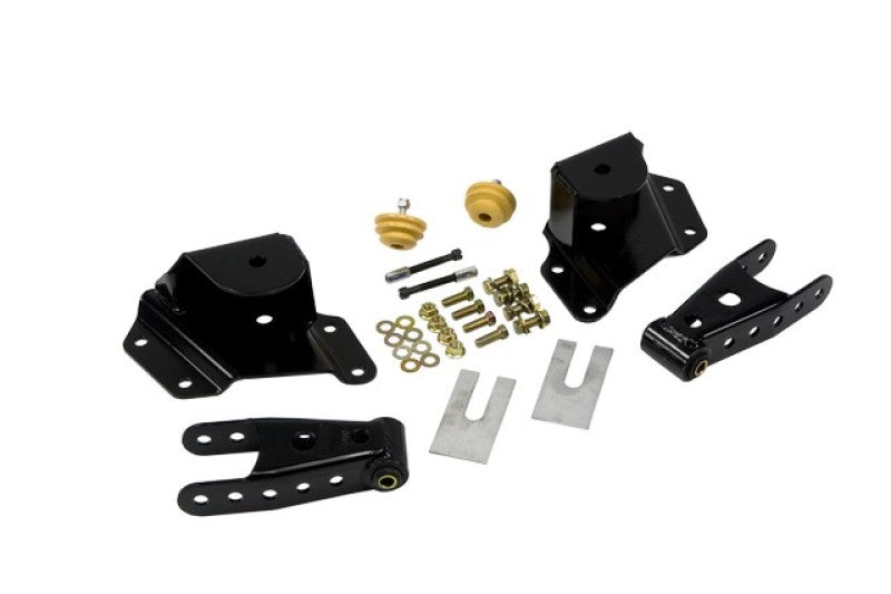 BT Shackle Kit - Belltech SHACKLE AND HANGER KIT 99-06 GM/GMC 1500 STD CAB 4inch