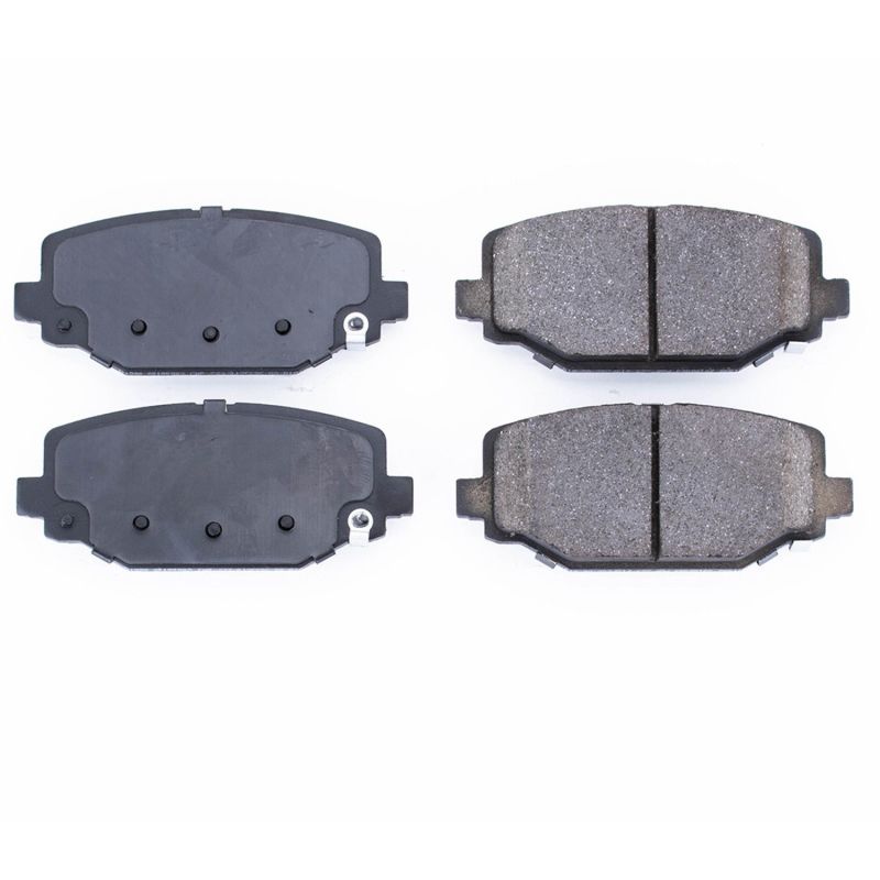 PSB Z16 Evolution Brake Pads - Power Stop 12-16 Chrysler Town & Country Rear Z16 Evolution Ceramic Brake Pads