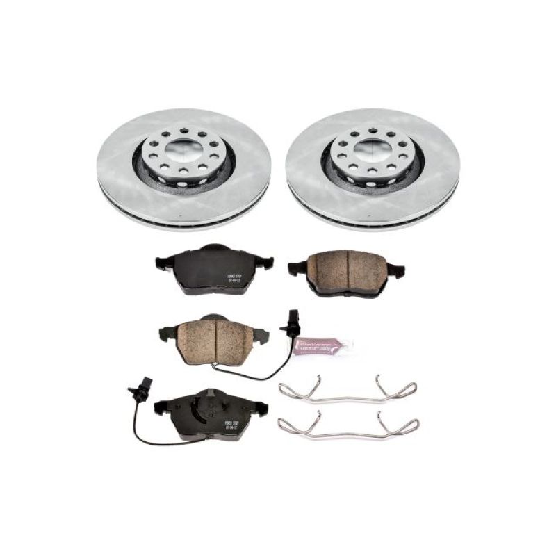 PSB Autospecialty Kit - Power Stop 02-05 Audi A4 Front Autospecialty Brake Kit