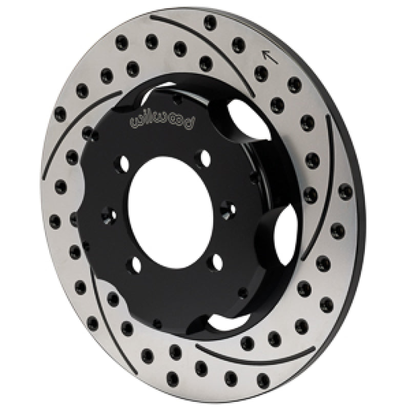 WIL Rotor Kit - Wilwood Pro-Matrix Rear Kit Drilled 01-05 Mazda Miata Sport