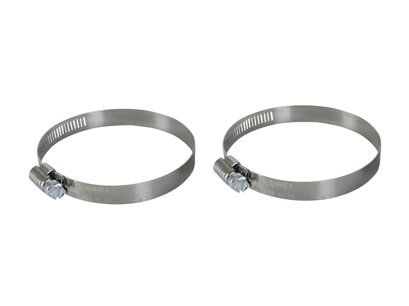 AFE Intake Replacement Parts - aFe Magnum FORCE Replacement Clamp Kit SAE 052 (2-13/16 IN ID to 3-3/4 IN ID Range) Pair