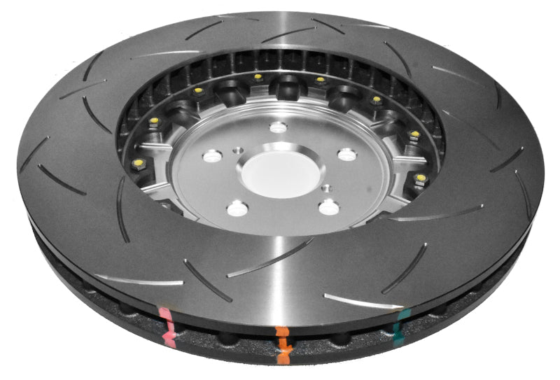 DBA 5000 Series Slotted Rings - DBA 16-20 Lexus GS F Front 5000 Series Slotted Rotor w/Silver Hat