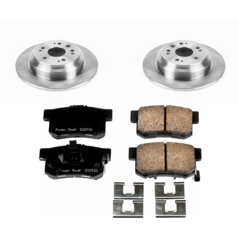 PSB Autospecialty Kit - Power Stop 10-11 Honda Accord Crosstour Rear Autospecialty Brake Kit