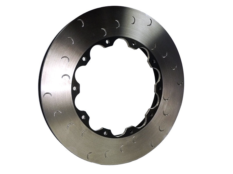 ALC Slotted Brake Rotors - Alcon 2009+ Nissan GT-R R35 380x33mm Rotor Assembly - Rear Right