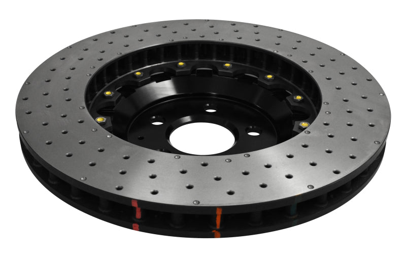 DBA 5000 Series Drilled Rotors - DBA 15-20 Ford Mustang GT Perf Package (380mm Front Rotor) Front 5000 Series Drilled Rotor w/Blk Hat