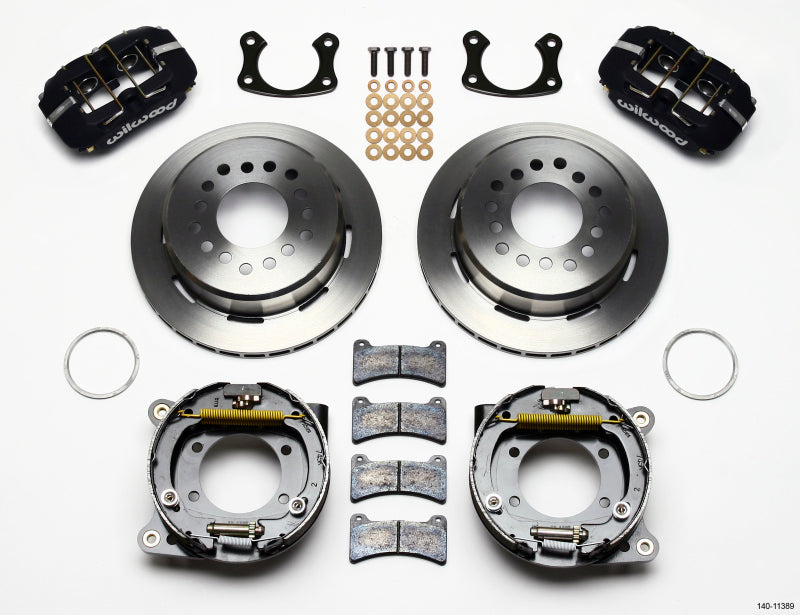 WIL Dynapro Brake Kit - Wilwood Dynapro Low-Profile 11.00in P-Brake Kit New Big Ford 2.50in Offset