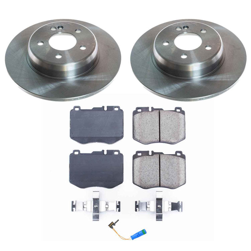 PSB Autospecialty Kit - Power Stop 17-18 Mercedes-Benz C300 Rear Autospecialty Brake Kit