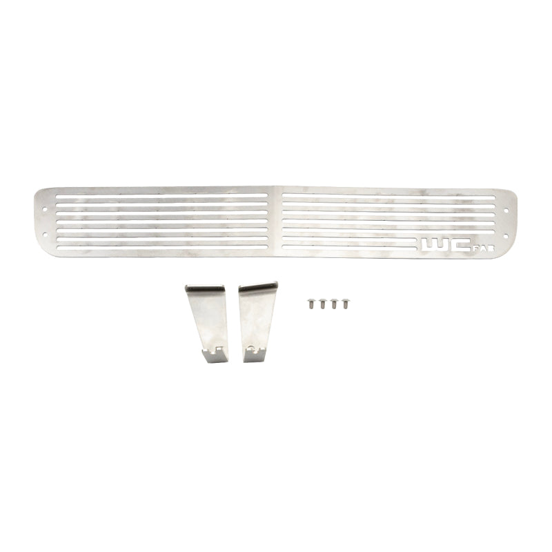 WCF Bumper Grilles - Wehrli 11-14 Chevrolet Silverado LML Duramax Bumper Grille - Raw Stainless