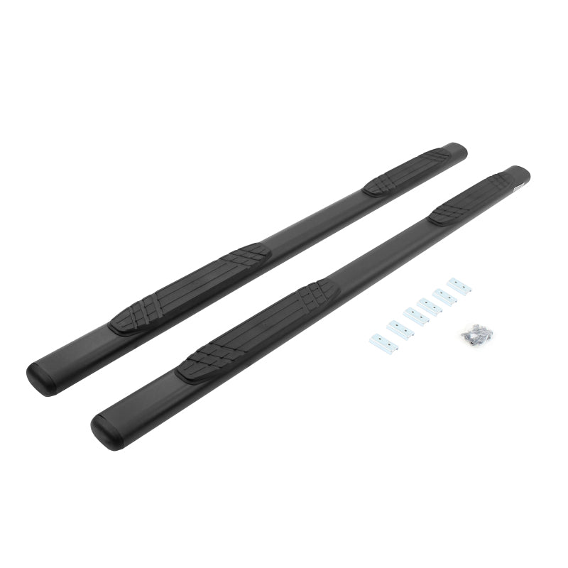 GOR Steps - OE Xtreme - 4in - Go Rhino 4in OE Xtreme SideSteps - Textured Black - 80in