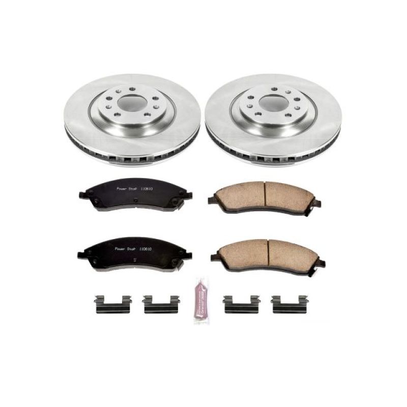 PSB Autospecialty Kit - Power Stop 06-07 Cadillac CTS Front Autospecialty Brake Kit