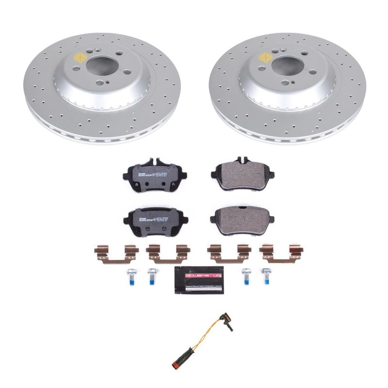 PSB Euro-Stop Kit - Power Stop 2018 Mercedes-Benz S450 Rear Euro-Stop Brake Kit