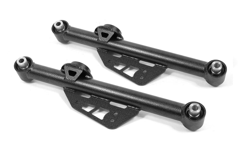 BMR Control Arms - BMR 99-04 Mustang Non-Adj. Lower Control Arms w/ Spherical Bearings - Black Hammertone