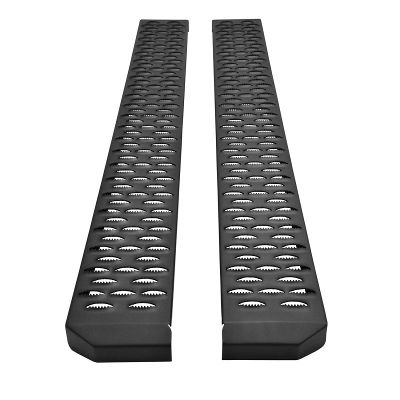 WES Running Boards - Grate - Westin Grate Steps Running Boards 54 in - Textured Black
