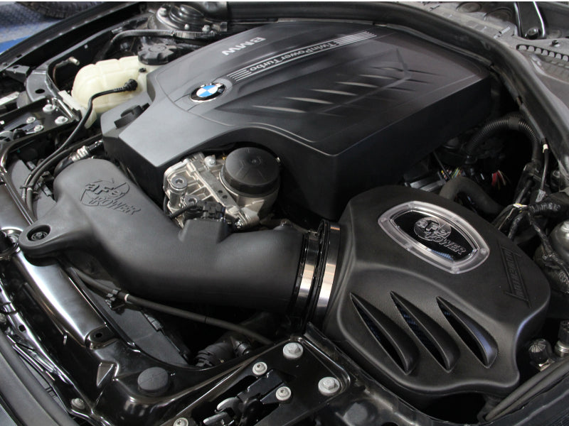 AFE Momentum Cold Air Intakes - aFe Momentum Intake Stage-2 Si Pro 5R 14 BMW 435i (F32) L6-3.0 / 12-15 335i (F30) L6 3.0L