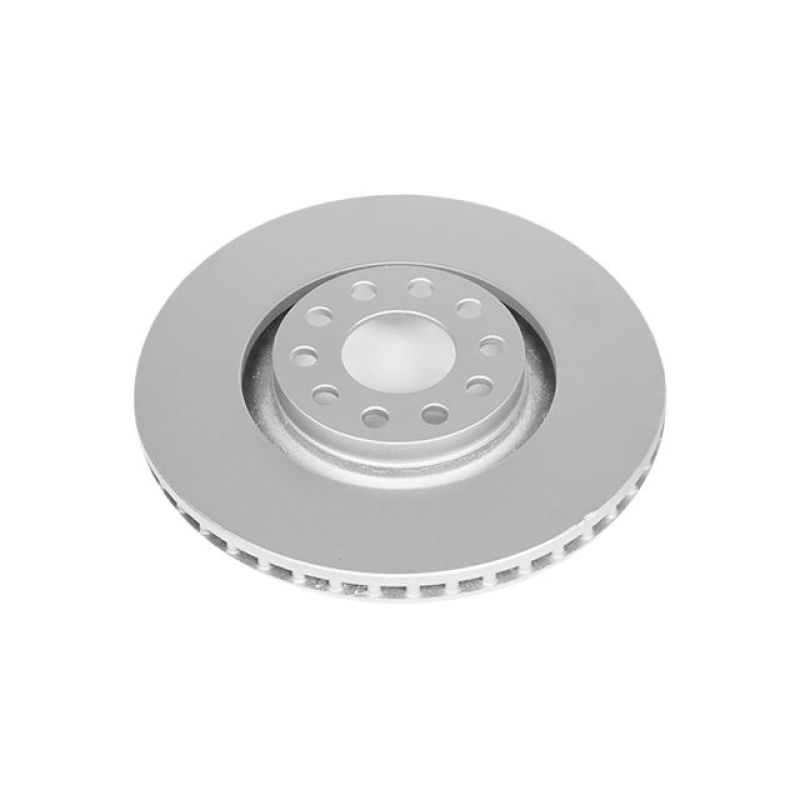 PSB Evolution Coated Rotor - Power Stop 06-09 Audi A4 Front Evolution High Carbon Geomet Coated Rotor