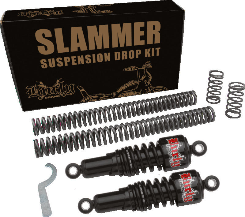 BUR Lowering Kits - Burly Brand Slammer Kit - Black