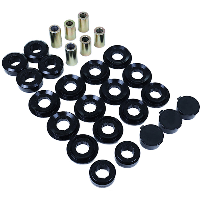 ES Cntrl Arm Bushings - Black - Energy Suspension 91-97 Toyota Land Cruiser FJ80 Front Control Arm Bushing Set - Black