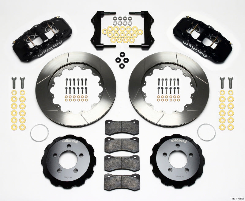 WIL Aero Brake Kit - Wilwood AERO6 Front Hat Kit 14.25 2006-10 Magnum/Challenger/Charger/300C