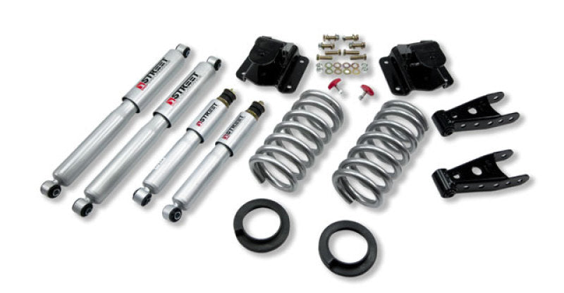 BT Lower Kit w SP Shocks - Belltech LOWERING KIT WITH SP SHOCKS
