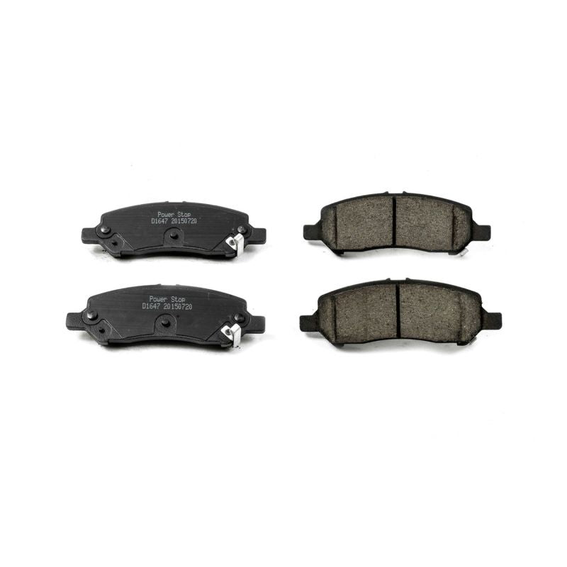 PSB Z16 Evolution Brake Pads - Power Stop 13-16 Dodge Dart Rear Z16 Evolution Ceramic Brake Pads