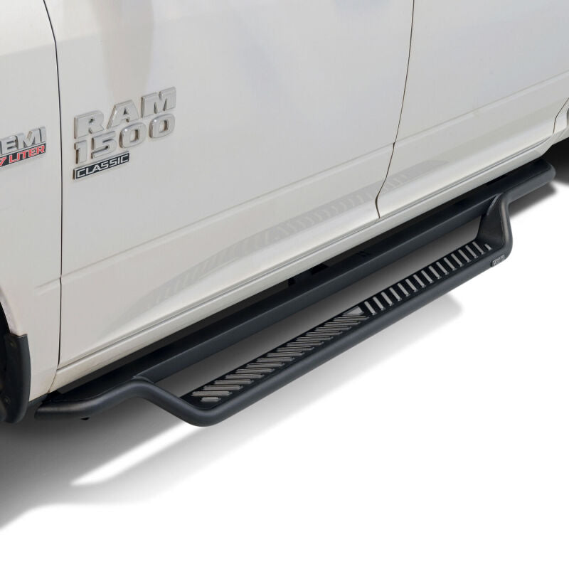 WES Running Boards - Outlaw - Westin 09-18 RAM 1500 CC / 10-24 RAM 2500/3500 CC Outlaw Drop Running Boards - Tex. Blk