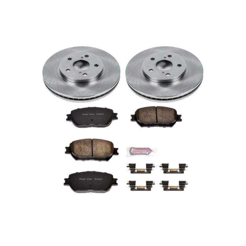 PSB Autospecialty Kit - Power Stop 2002 Toyota Camry Front Autospecialty Brake Kit