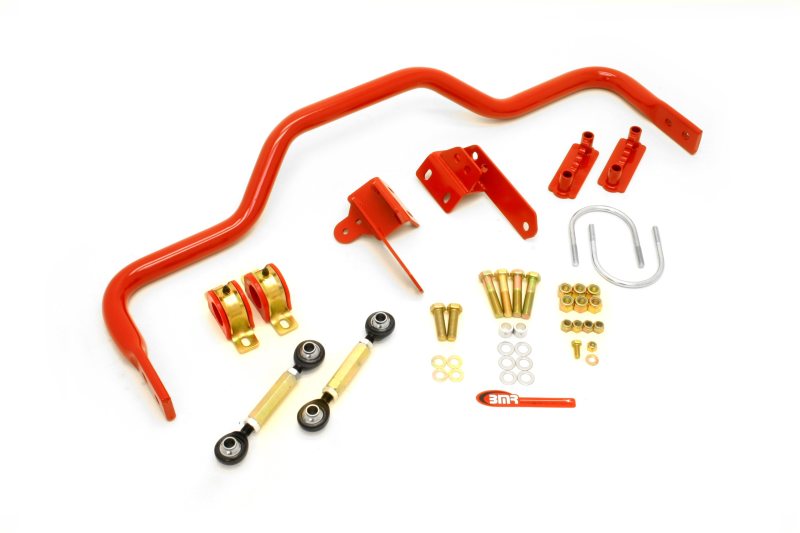 BMR Sway Bar Kits - BMR 82-02 3rd Gen F-Body w/ 3.0-3.25in Axles Rear Hollow 1.375in Xtreme Anti-Roll Kit - Red