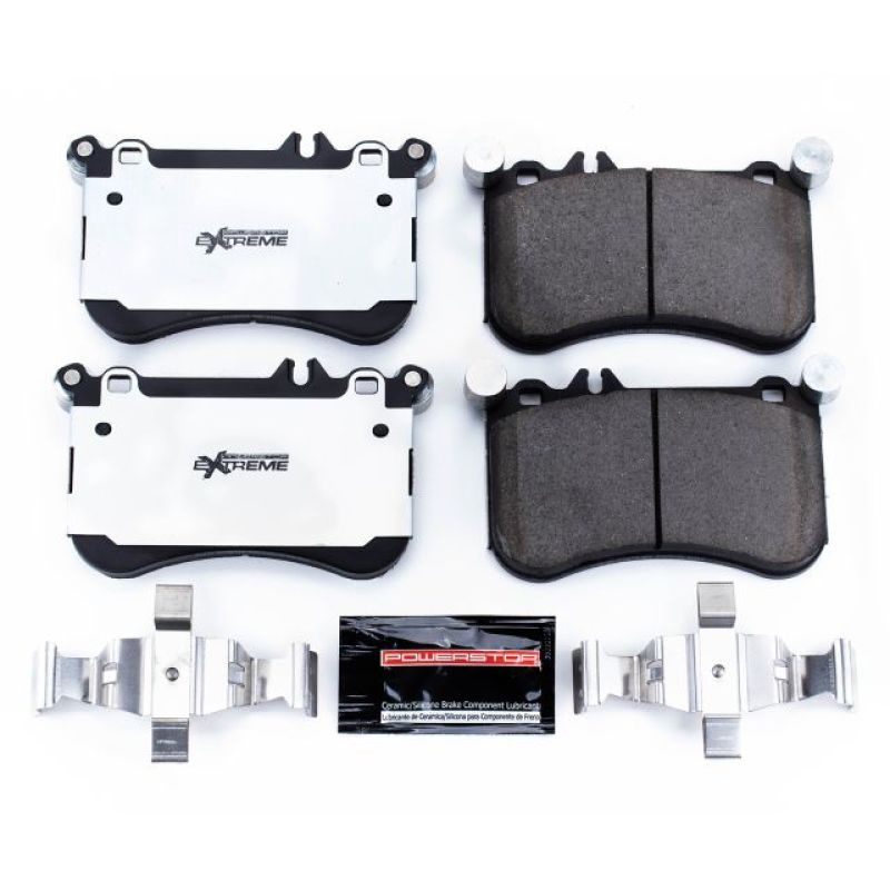 PSB Z26 Extreme Brake Pads - Power Stop 12-18 Mercedes-Benz CLS550 Front Z26 Extreme Street Brake Pads w/Hardware