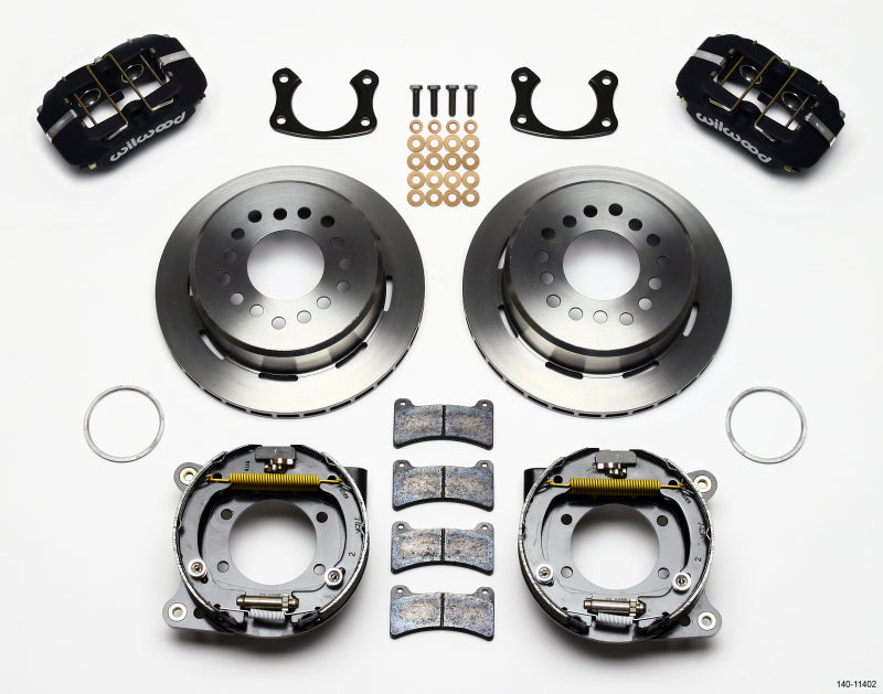 WIL Dynapro Brake Kit - Wilwood Dynapro Low-Profile 11.00in P-Brake Kit New Big Ford 2.36in Offset