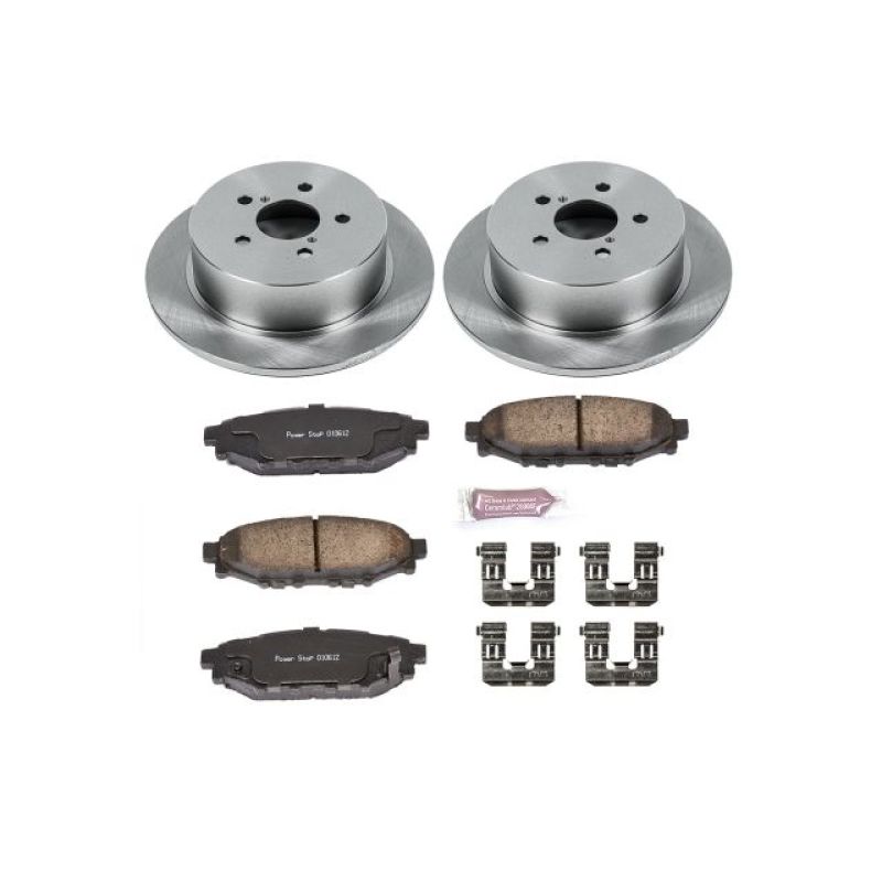 PSB Autospecialty Kit - Power Stop 05-09 Subaru Legacy Rear Autospecialty Brake Kit