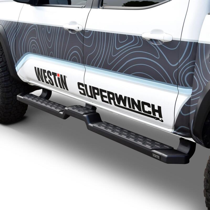 WES Running Boards - HDX - Westin 05-23 Toyota Tacoma DC HDX Running Boards - Tex. Blk