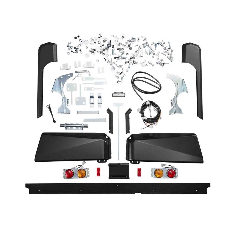 ARB Rear Bars w/o Carriers - ARB Rear Bar 3500Kg Blk 80 With T/Gate
