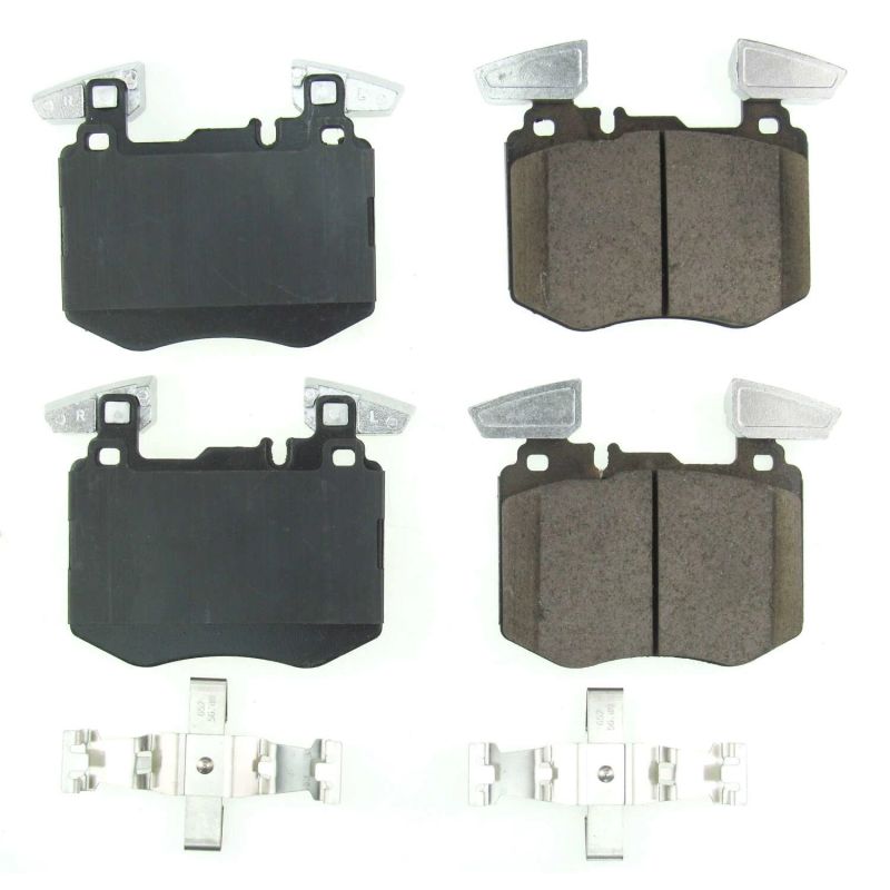 PSB Z17 Evolution Brake Pads - Power Stop 2019 Mercedes-Benz GLC300 Front Z17 Evolution Ceramic Brake Pads w/Hardware
