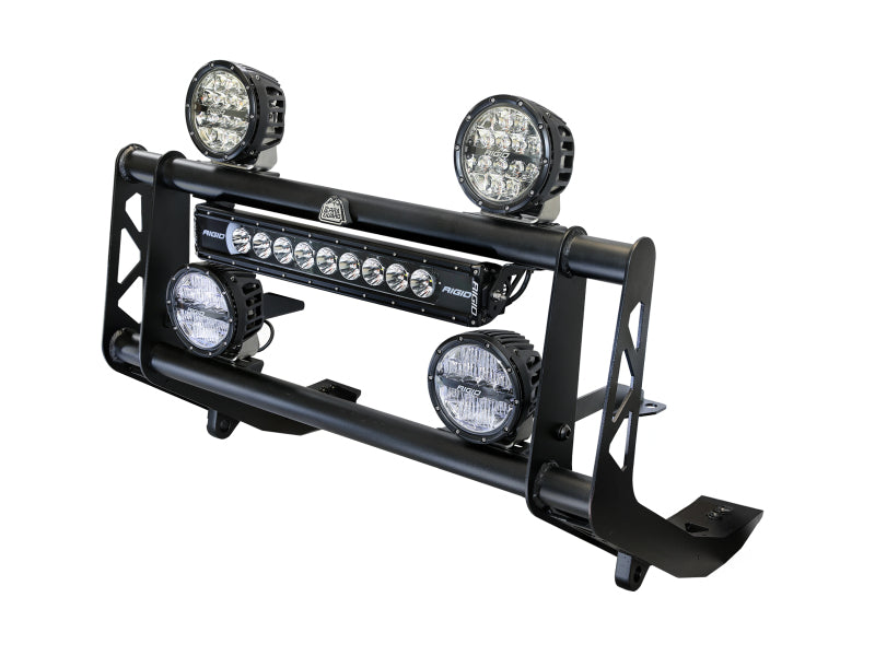AFE Bumpers - aFe 2024+ Toyota Land Cruiser (J250) L4 2.4L Terra Guard Bull Bar w/ RIGID Lights