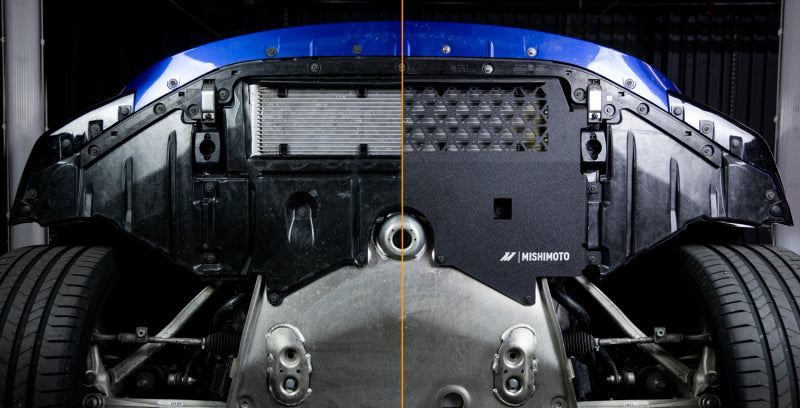 MM Skid Plate - Mishimoto 2021+ BMW G80/G82/G87 M2/M3/M4 Skid Plate Engine - Wrinkle Black