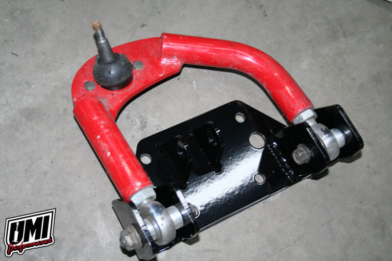 UMI Control Arm Mounts - UMI Performance 93-02 F-Body Front Upper A-Arm Mounts Adjustable Coil Over Only
