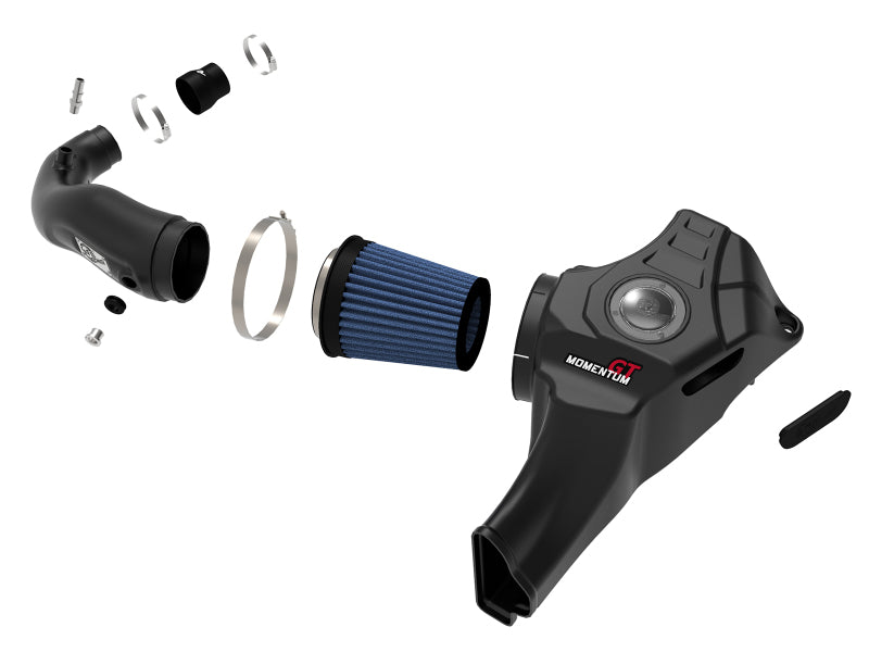 AFE Momentum GT Cold Air Intakes - aFe Momentum GT CAIS w/ Pro 5R Media 18-19 Ford Mustang L4-2.3L (t) EcoBoost