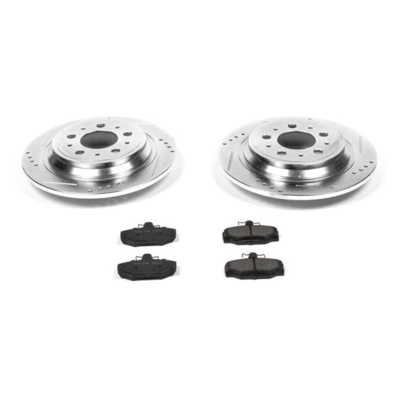 PSB Z23 Evolution Kit - Power Stop 99-00 Volvo S70 Rear Z23 Evolution Sport Brake Kit