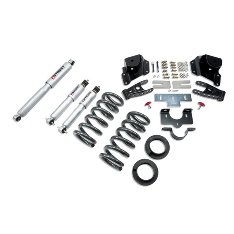BT Lower Kit w SP Shocks - Belltech LOWERING KIT WITH SP SHOCKS