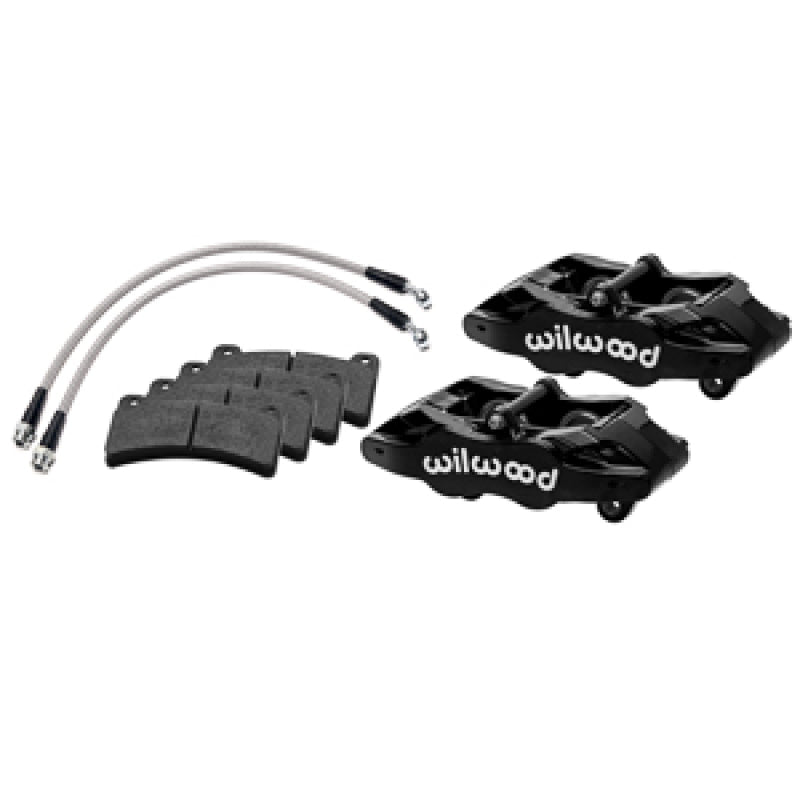 WIL DPC56 Brake Kit - Wilwood 05-13 Corvette C6 Base Models DPC56 Rear Caliper Kit - Black