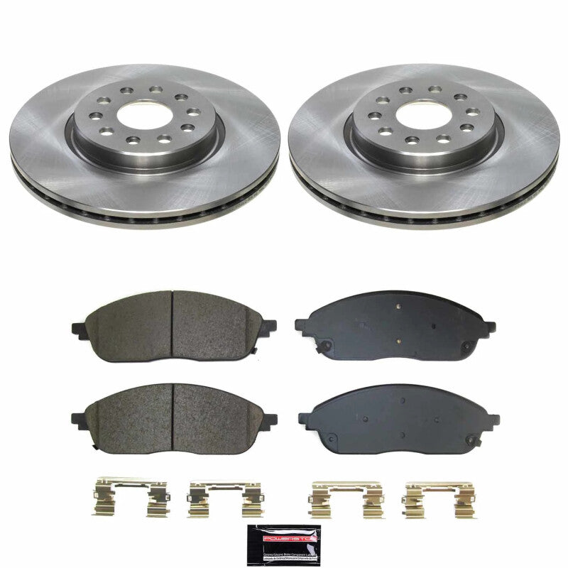 PSB Autospecialty Kit - Power Stop 22-24 Jeep Grand Cherokee Front Autospecialty Brake Kit