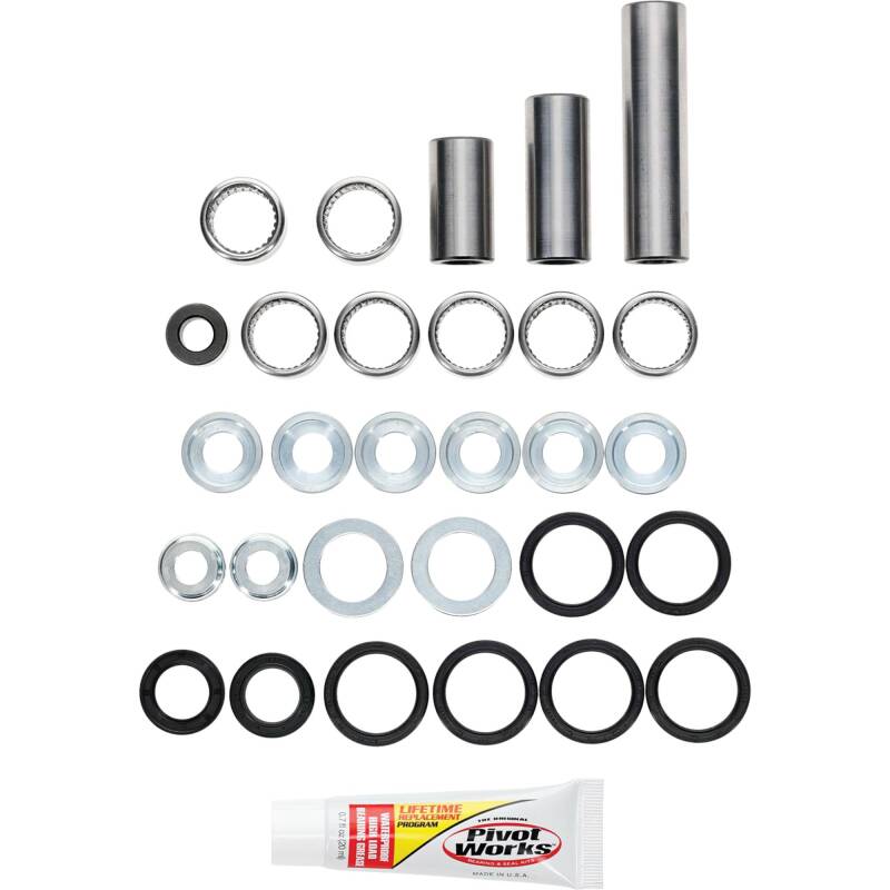 PIV Linkage Rebuild Kit - Pivot Works 07-13 Honda CRF250X Linkage Bearing Kit