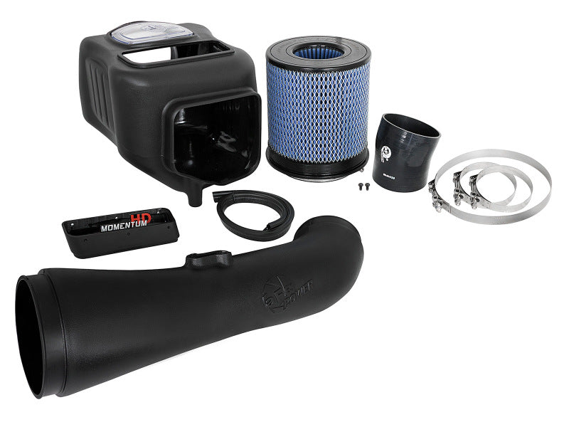 AFE Momentum HD Cold Air Intakes - aFe Momentum HD Pro 10R Cold Air Intake System 2017 GM Diesel Trucks V8-6.6L L5P