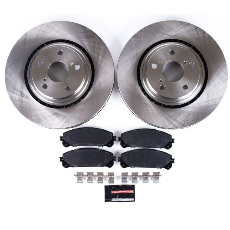 PSB Autospecialty Kit - Power Stop 15-17 Lexus NX200t Front Autospecialty Brake Kit