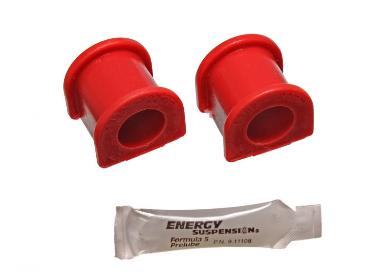 ES Sway Bar Bushings - Red - Energy Suspension 96-00 Honda Civic/CRX Red 22mm Front Sway Bar Bushings