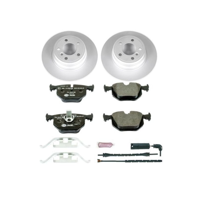 PSB Euro-Stop Kit - Power Stop 00-06 BMW X5 Rear Euro-Stop Brake Kit