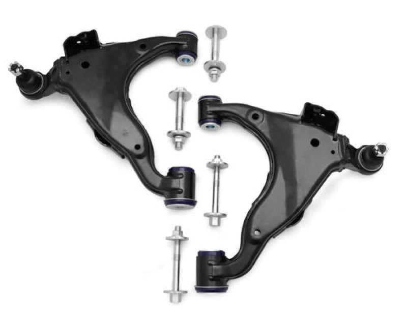 SPR Control Arms - Front - Superpro 10-23 Toyota 4Runner/Lexus GX460 - KDSS Front Lower Control Arm Set - Camber Adjustable